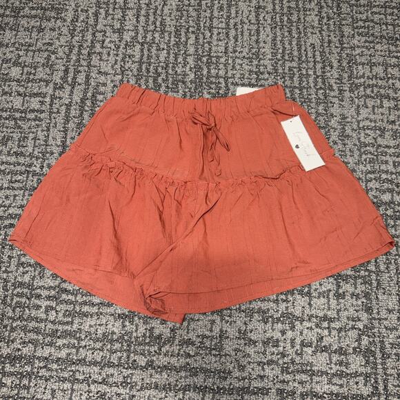 Women’s Ruffle Skort Burnt Orange NWT Size: M - Picture 1 of 5